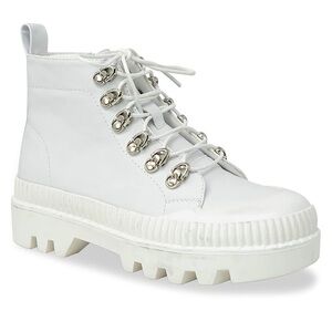 NWT! Chase and Chloe Ankle Combat Boots - Size 10